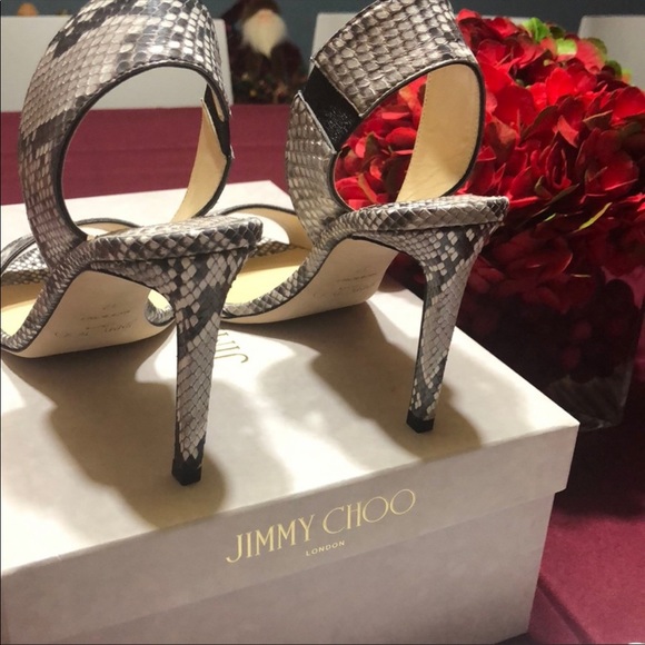 Authentic Jimmy Choo Sheila 85 Matt Python - Picture 5 of 5